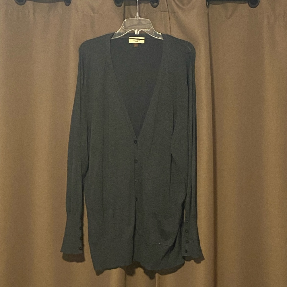 Sonoma Dark Gray Cardigan Sweater
